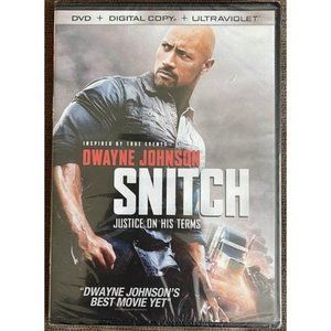 Snitch - Justice of his Terms (DVD, 2013, Digital Copy UltraViolet) New